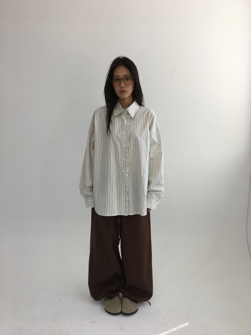 DUGGY(ダギー)の「オンド フリル プラケット シャツ (2color)(トップス)」