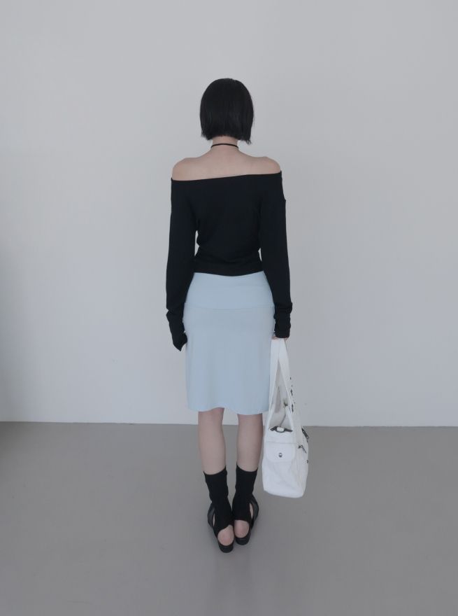 Pouch Midi Skirt