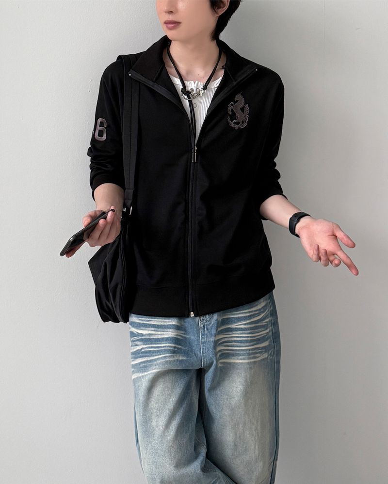 バルカン ハイネック ジップアップ ジャケット