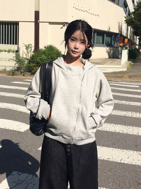 ロラン デニム ボタン ワイド ロング パンツ