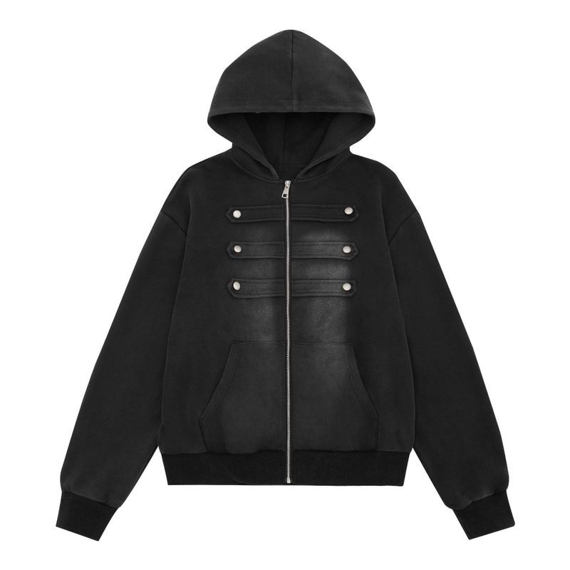 Elliot Military Hood Zip-Up