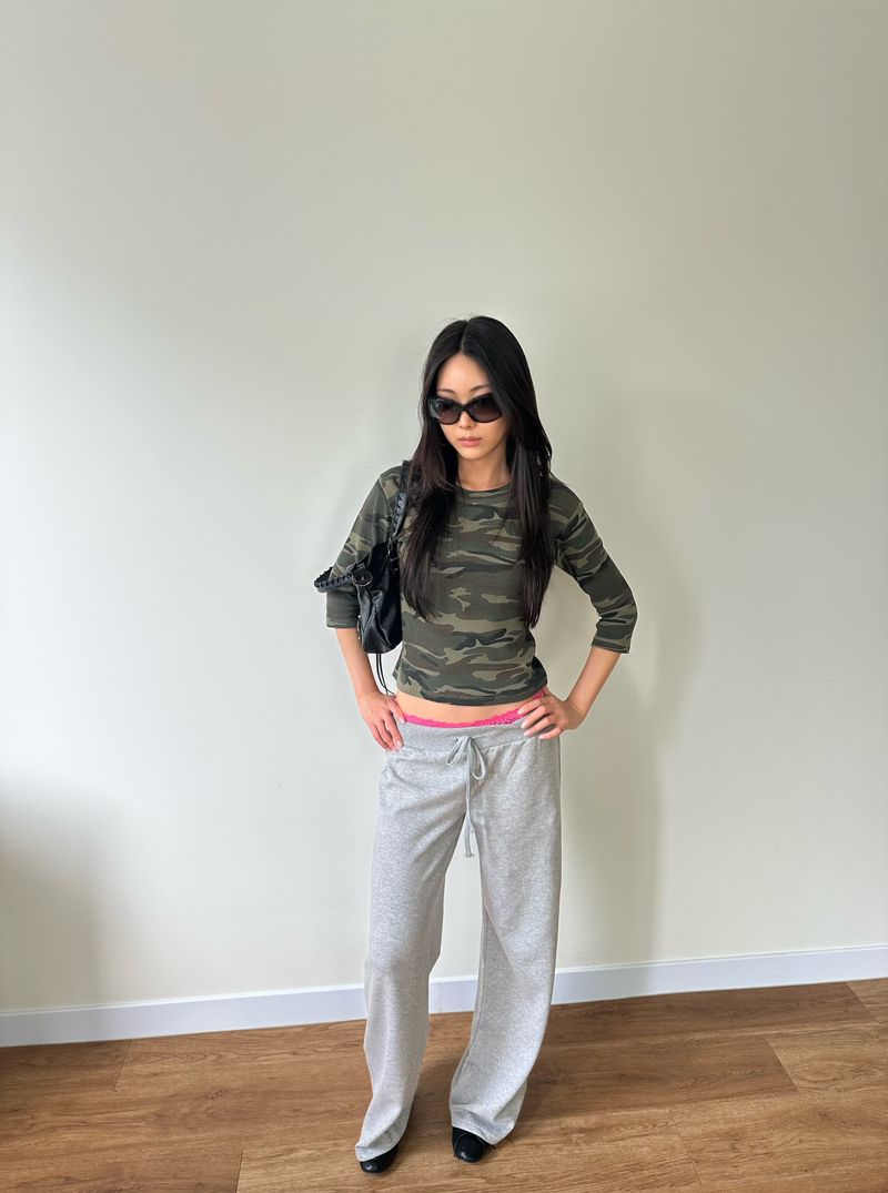 lowrise sweat pants
