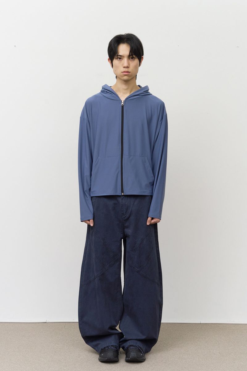 Riso Jersey Zip Hoodie