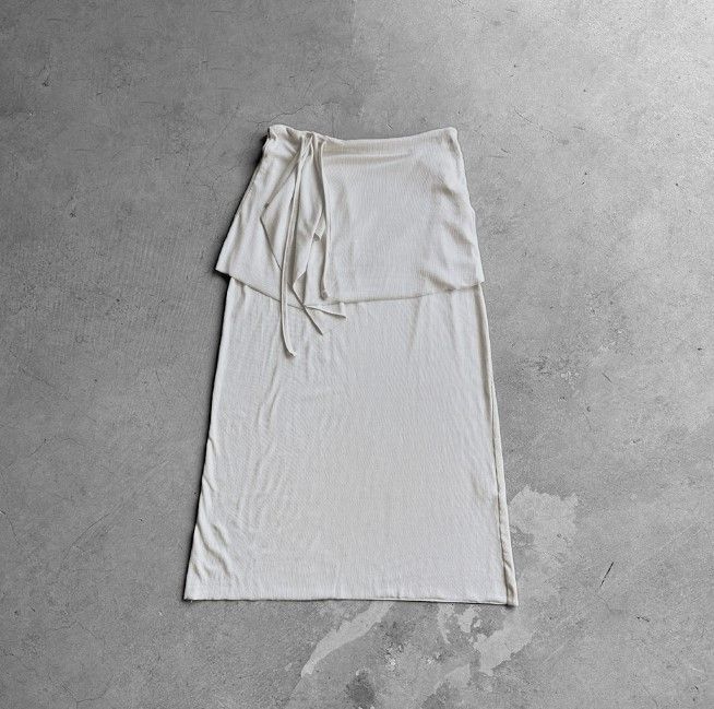 Ed Flare Layered Long Skirt