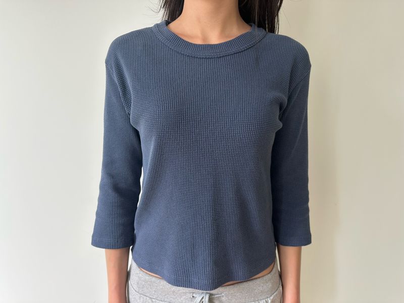 waffle slim tee