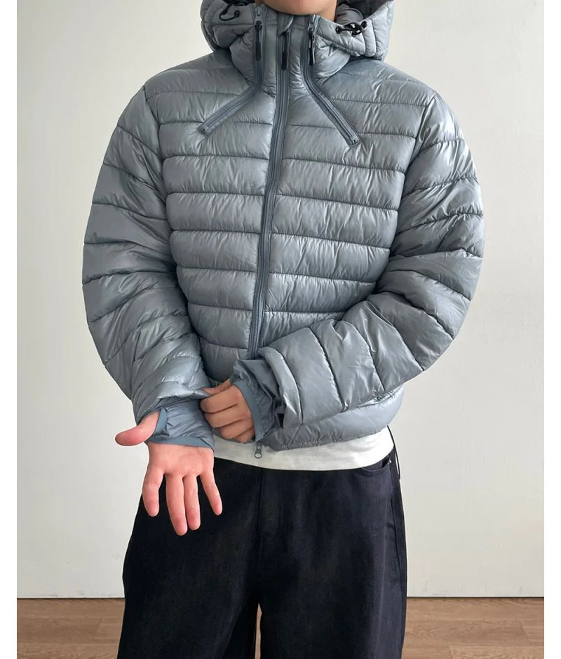Hive Cropped Hood Lightweight Padding