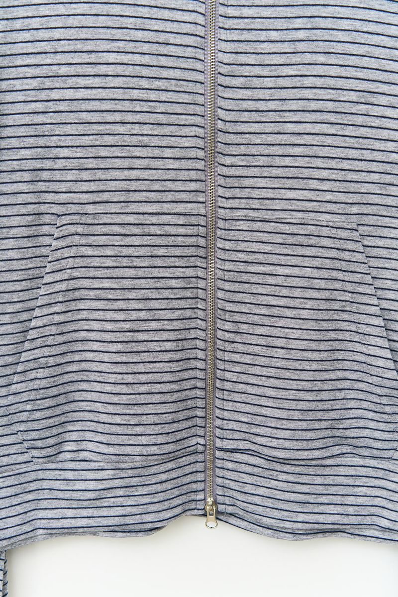 Eha Striped Zip hoodie