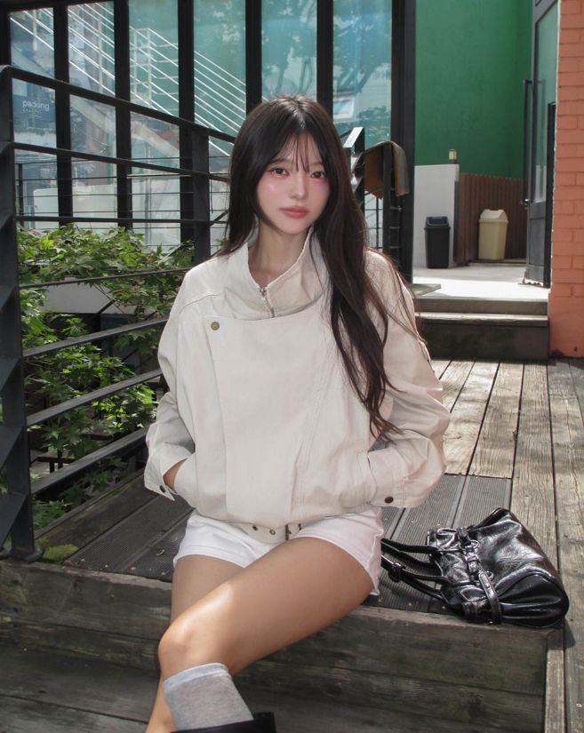 Laco High-Neck Belted Field Jumper