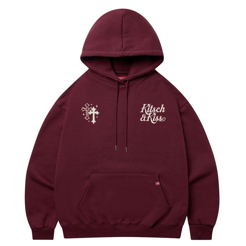 DOUBLE CROSS Oversized Hoodie (SOHKNK-110)