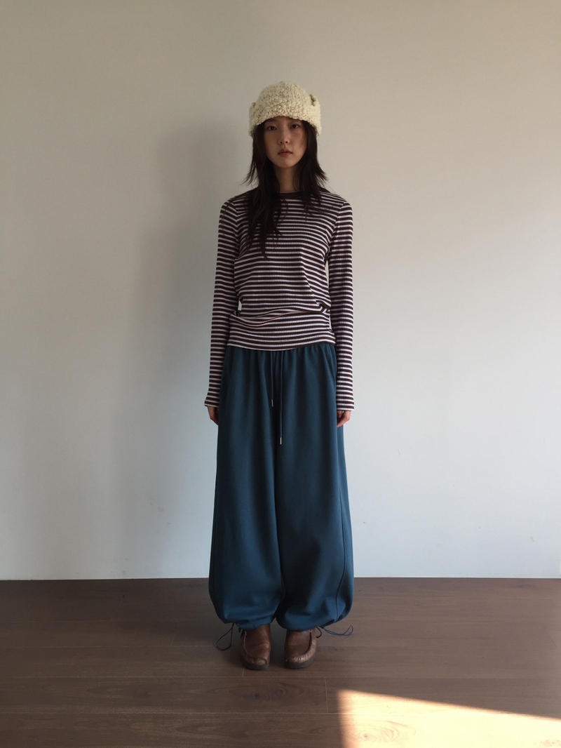 DUGGY（ダギー）の「ボルダ ストライプド ロングスリーブ(2color)（トップス）」