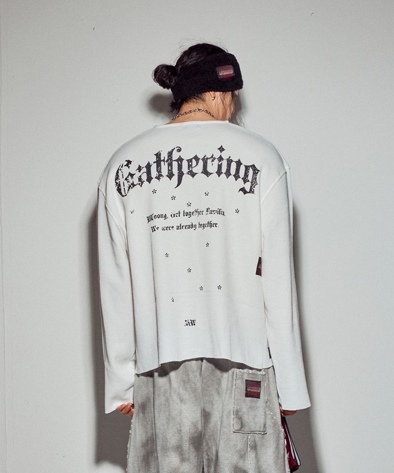 mwoong（モン）の「Gathering heavy waffle LS-IV（Tops）」