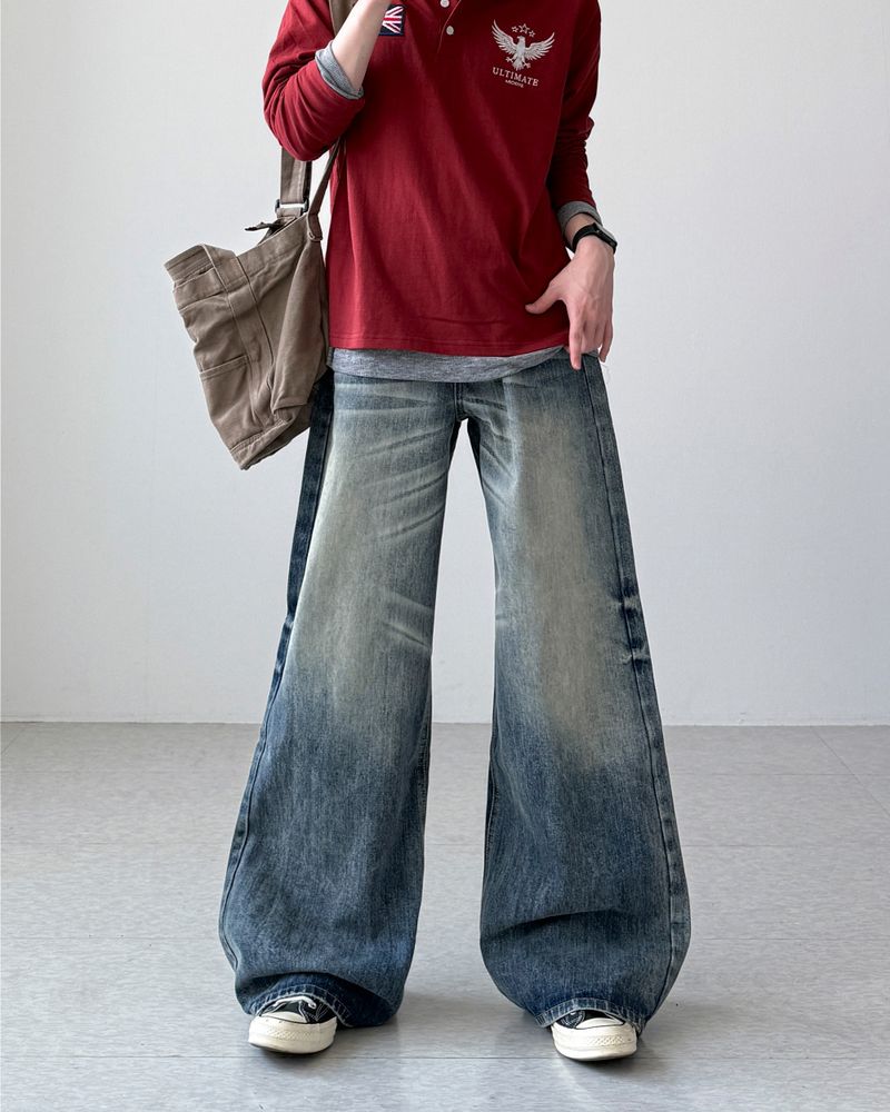 Ernis Washing Wide Denim