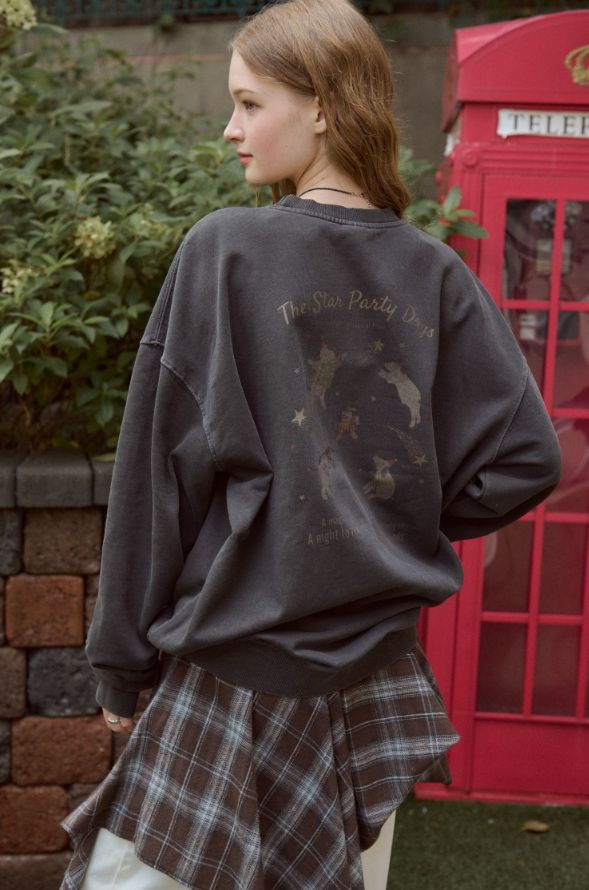 26FW★ Star Puppy Sweatshirt