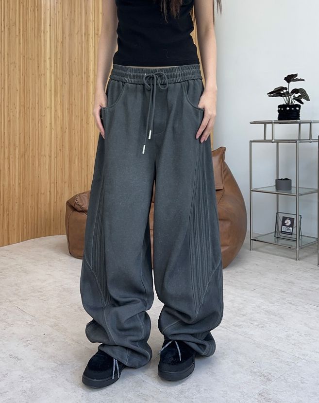 Ciel Washed Cutout Track Pants