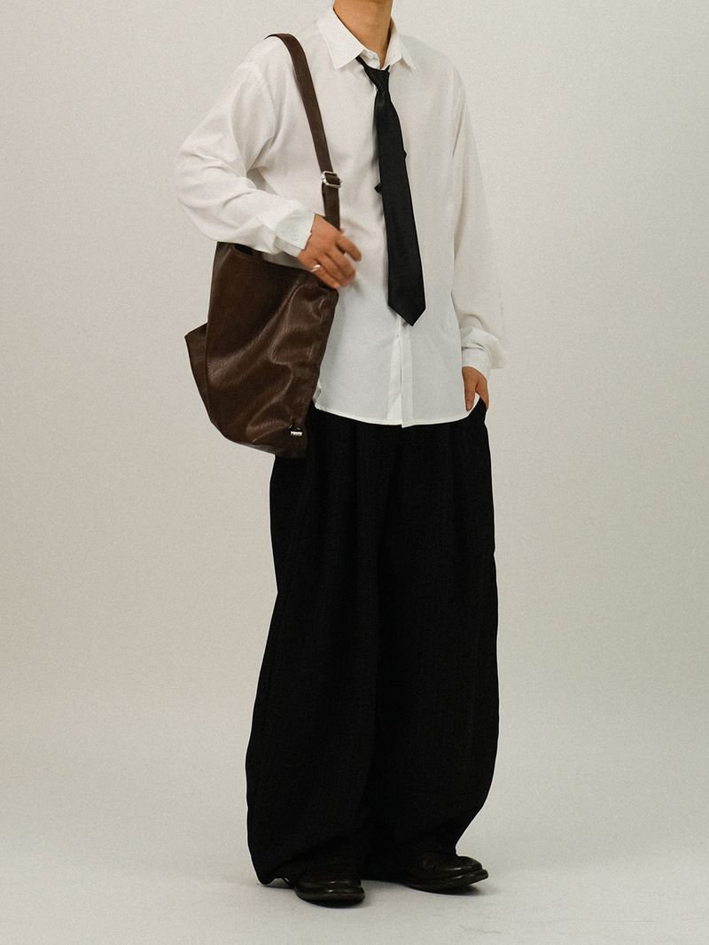 [Shirt+Tie Set] PP Tie Basic Shirt