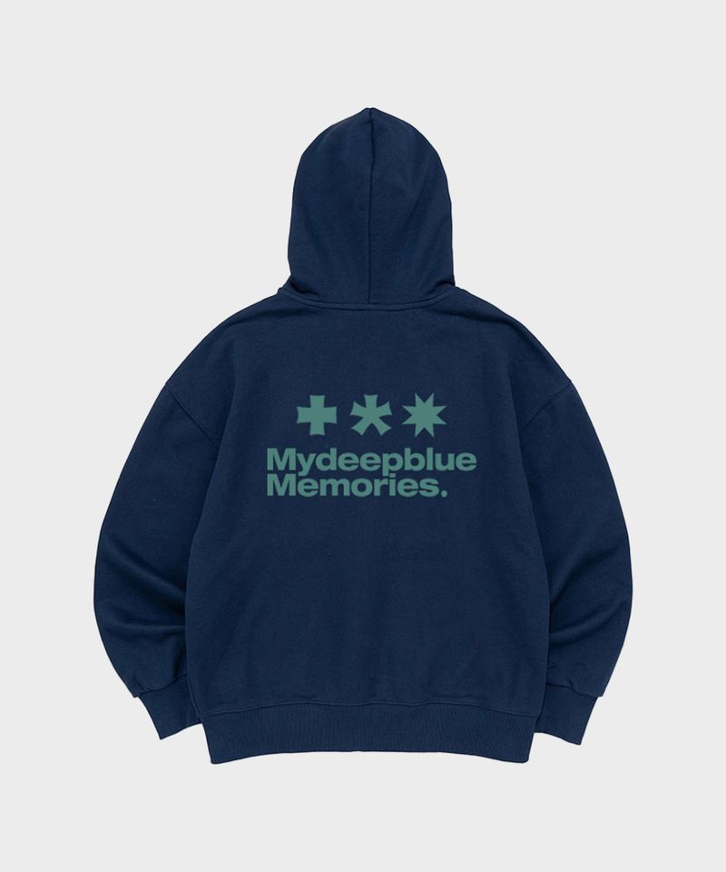 MYDEEPBLUEMEMORIES（マイディープブルーメモリーズ）の「(zp) MM シンボルツーウェイジップアップ (4 COLORS（トップス）」