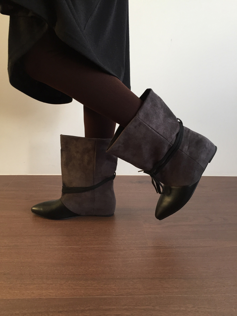 Marceau suede boots (2color)