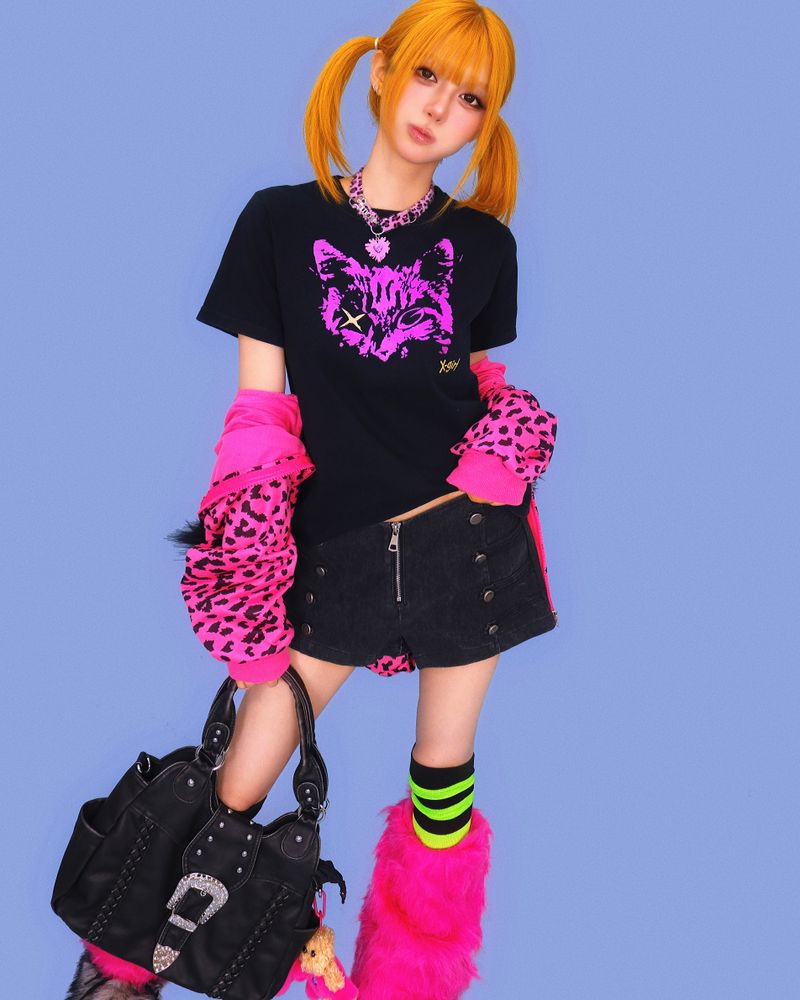 nova napoleon button shorts (2color)