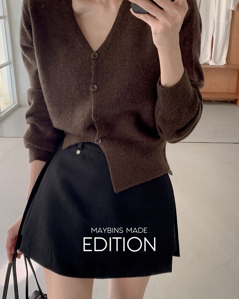 MADE. ウース ニット カーディガン