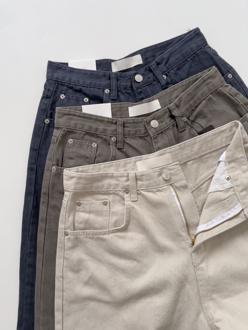 802 Bio Wide Denim Pants