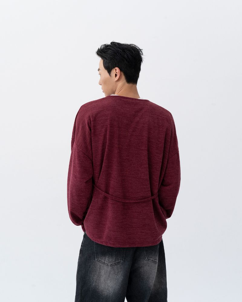 26FW★ Belted Strap Loose Knit