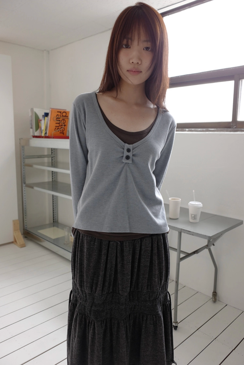 breeze layered knit T (3c)