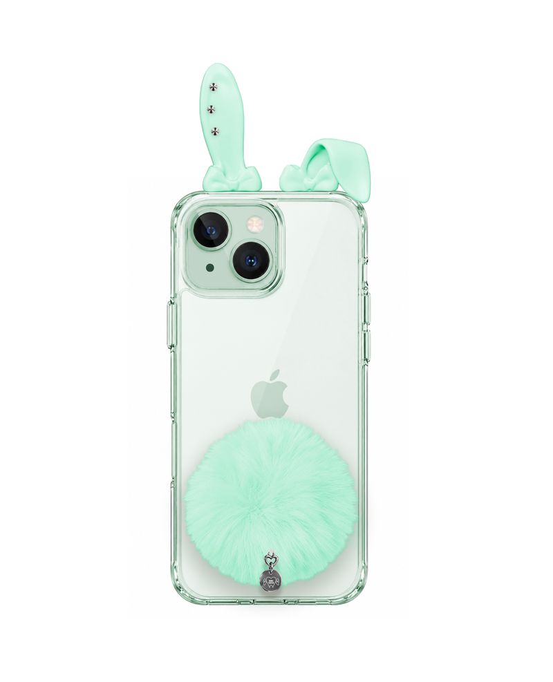 ODDiTEETH(オディティース)の「Naughty Bunny Case (Mint)(Smartphone Accessories)」