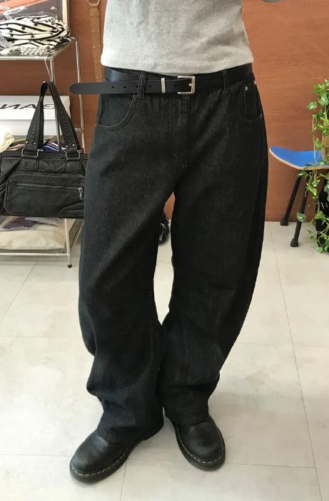 DART BARREL WIDE DENIM
