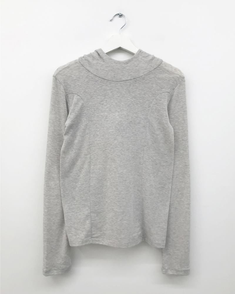 Witty Slim Hooded Long Sleeve (3color)