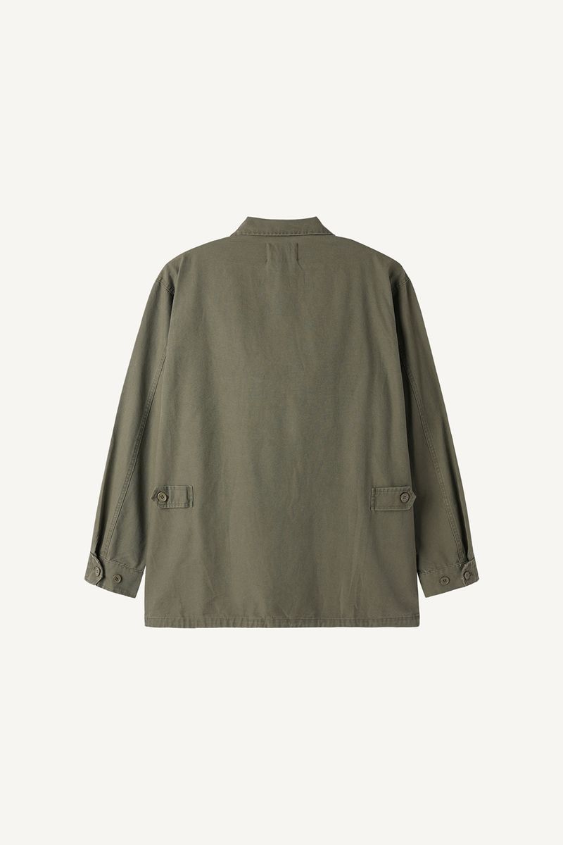 Washed Military Field Jacket