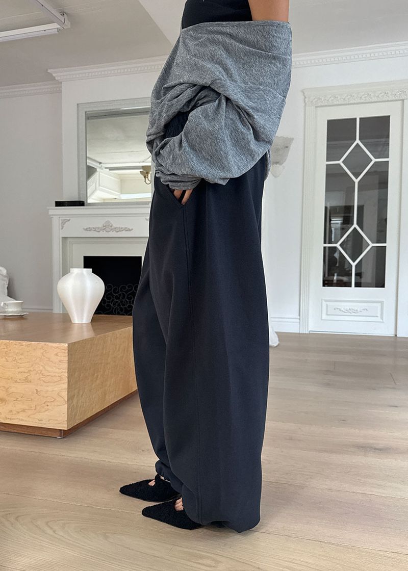 WIDE BALLOON SWEAT PANTS (6color)