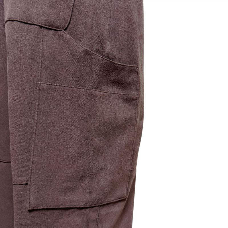 (2color) Utility Pocket Peach Wide Pants