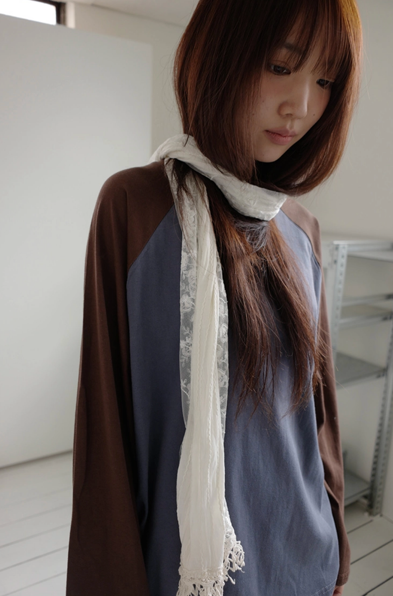 mix color raglan T (3c)
