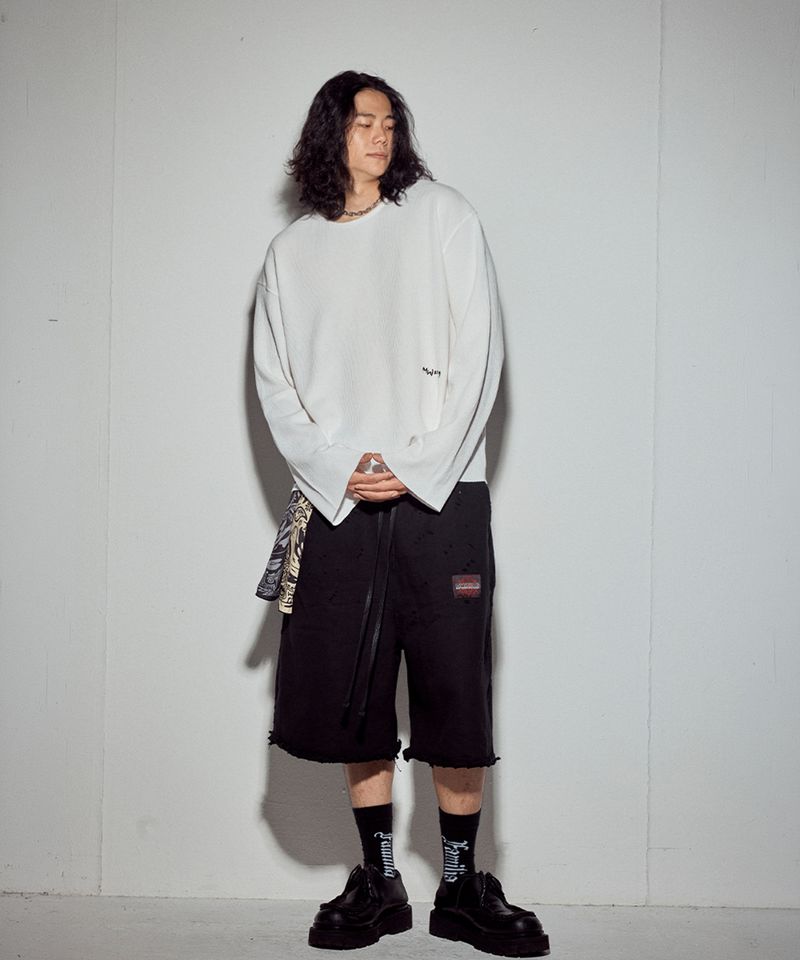 VTG printing heavy waffle LS-IV