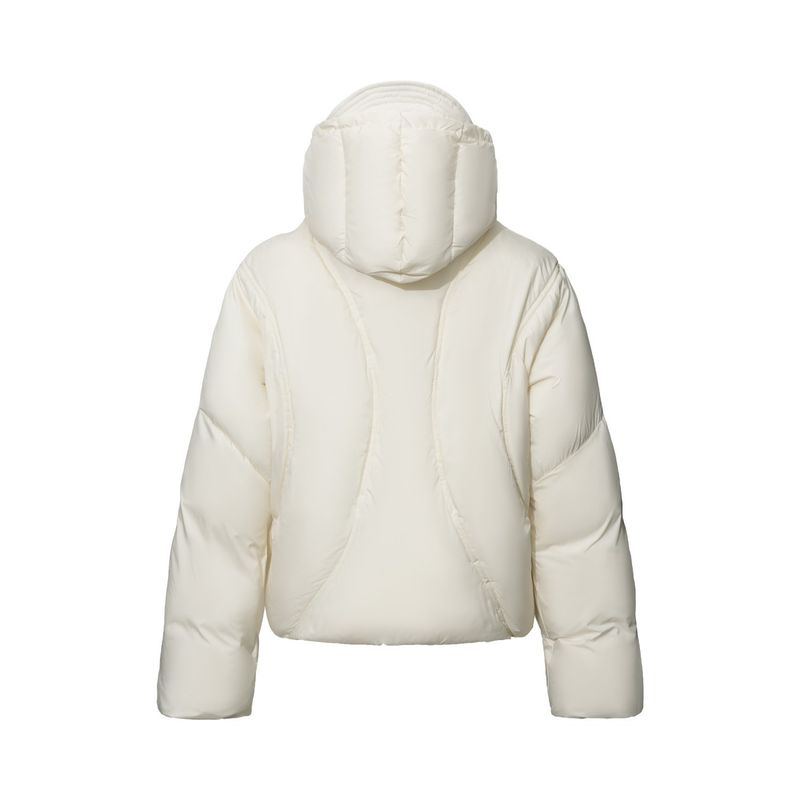 High-Neck Crop Puffer Jacket