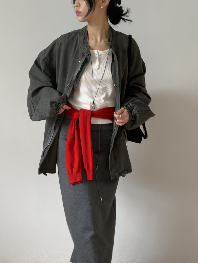 Holic Pigment Over Fit Field Jacket