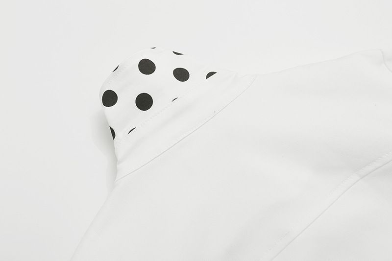 Dottie Double-Button High-Neck Jacket
