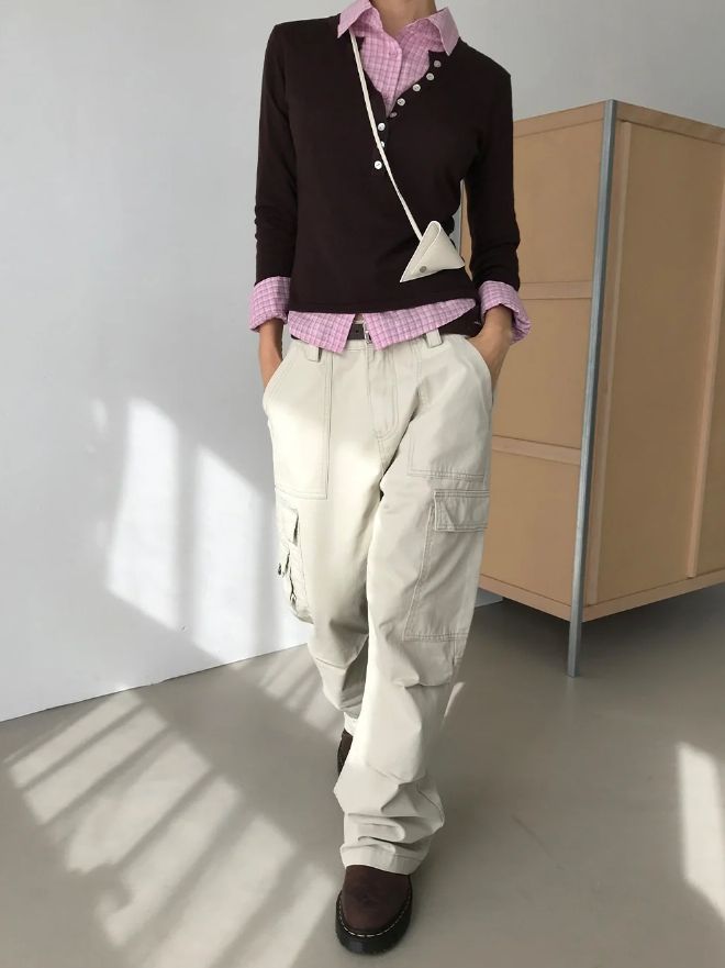 BACK STRAP CHECK SHIRT