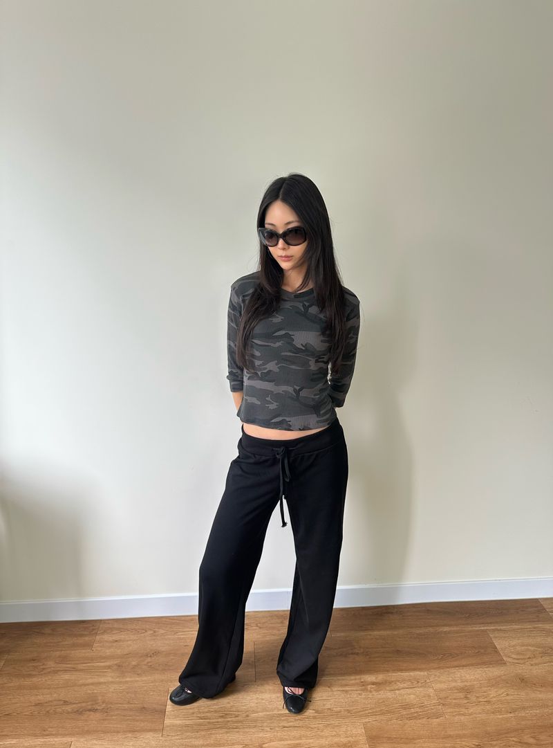 lowrise sweat pants