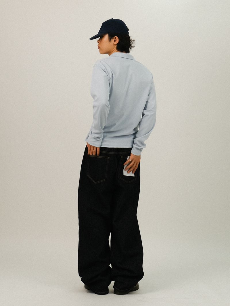 TP Non-Fade Back-Banding Denim Pants