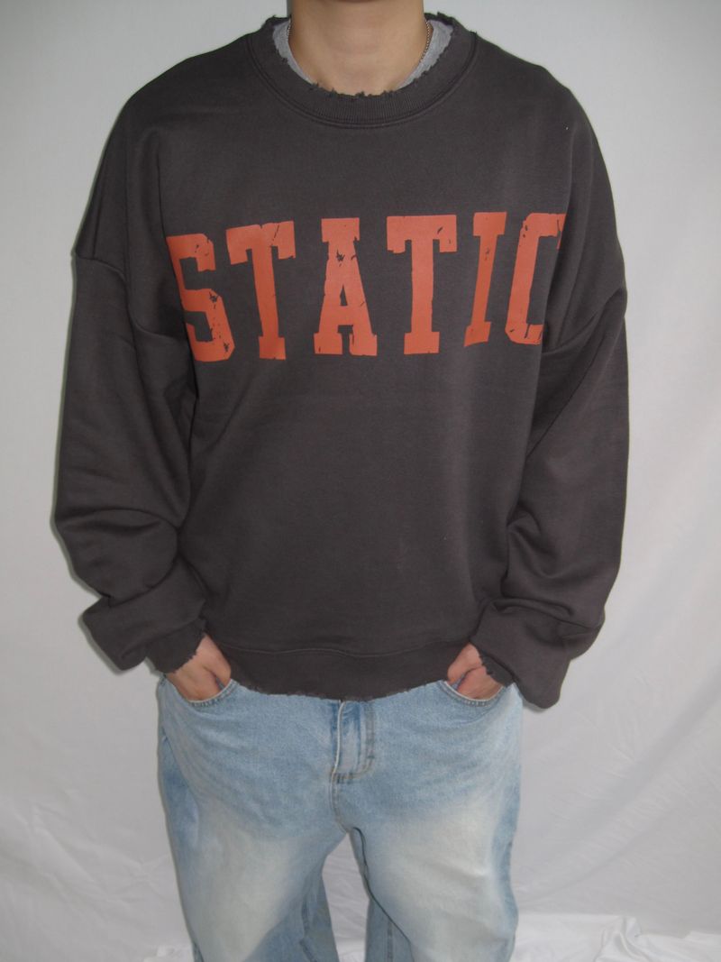 [UNISEX] STO Damage Sweatshirt (2 Colors)