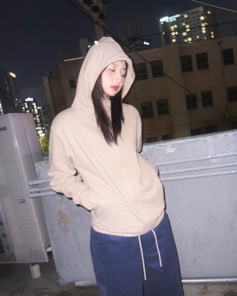 (2color) Utility Pocket Peach Wide Pants