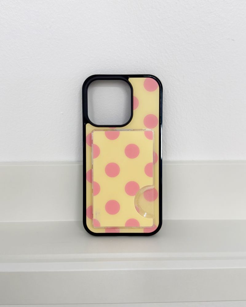 DANCE（ダンス）の「( Phonecase + Cardpocket ) DANCE ドットマグセーフセットt no. 094（スマホグッズ/小物）」