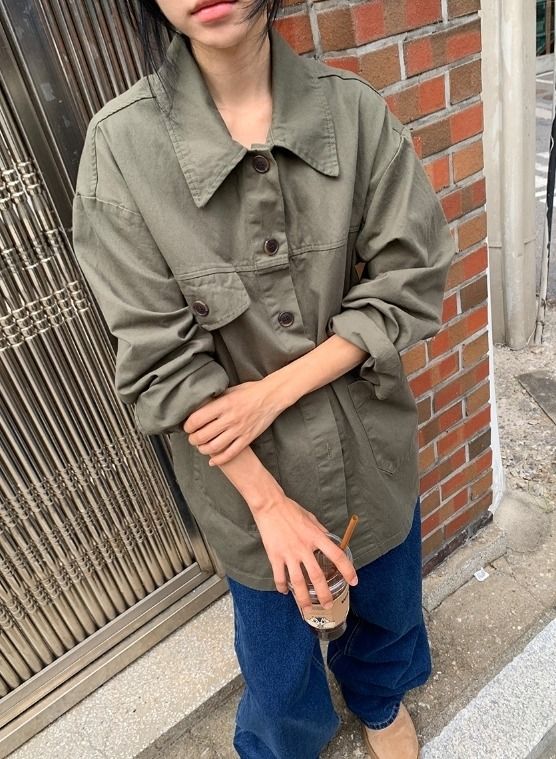 26FW★ [BAONHAUS] Basdi Half Walk Field Jacket