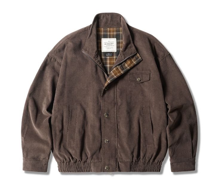 26FW★ Duff Corduroy Neck-Up Jacket