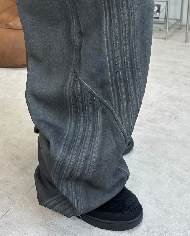 Ciel Washed Cutout Track Pants