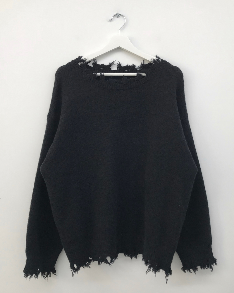 Laru Damage Knit (3color)