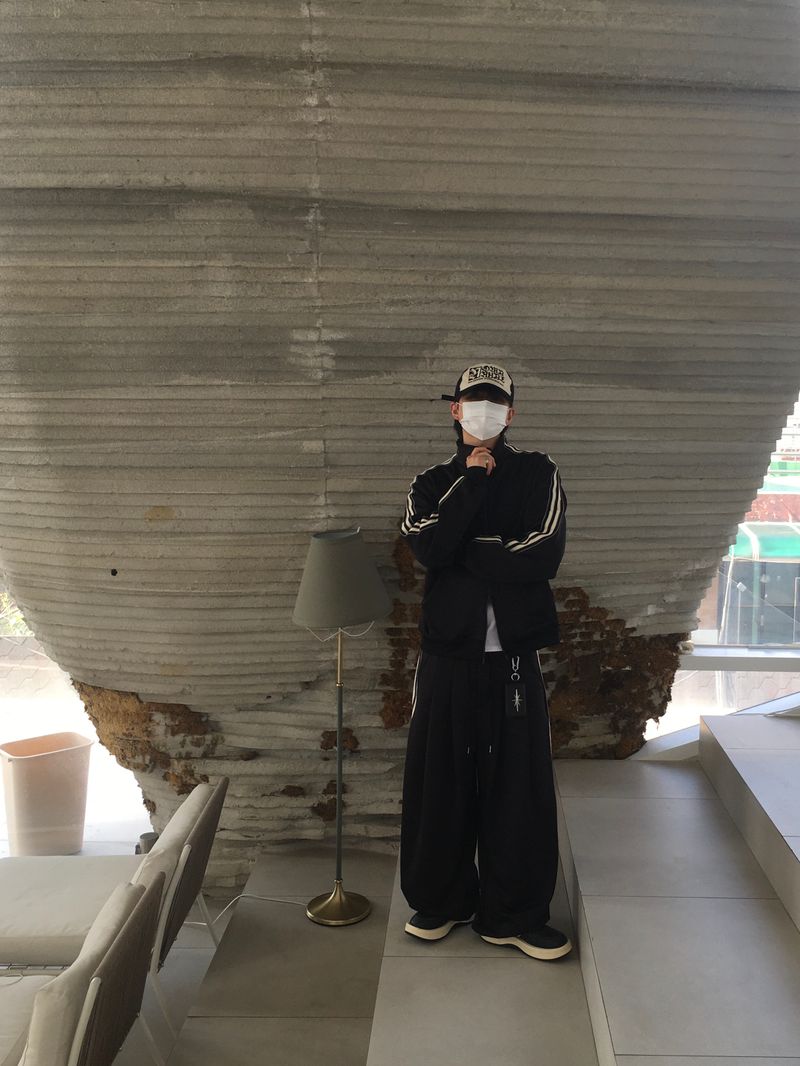 Fluid track balloon pants 4C