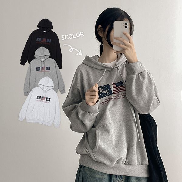 hijjoo（ハイチュー）の「オーディンポニーホースフーディー(3 colors)（トップス）」