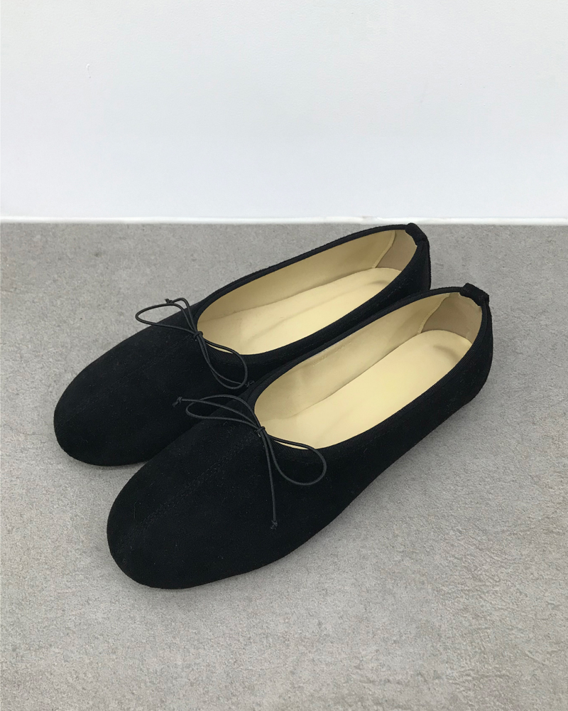 Odette Bow flat shoes (3color)